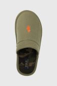 Тапочки Polo Ralph Lauren Klarence колір зелений