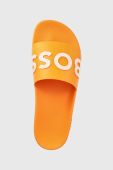 Шльопанці BOSS Bay чоловічі колір помаранчевий