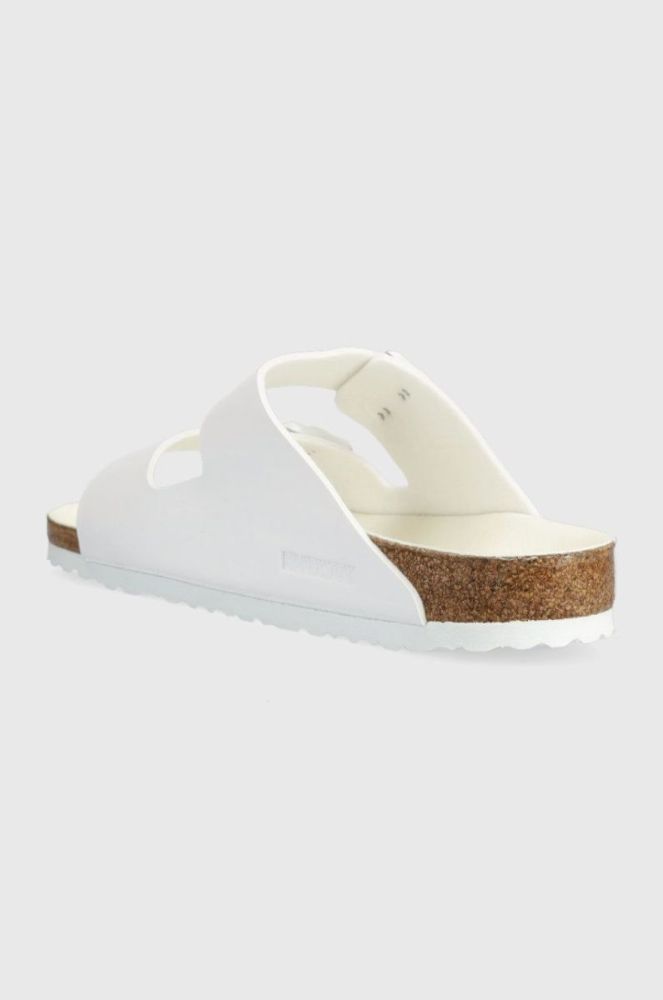 Шльопанці Birkenstock Arizona чоловічі колір білий Regular Width фото 3