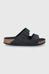 Шльопанці Birkenstock Arizona чоловіче колір чорний Regular Width 1019098-Black Шльопанці Birkenstock Arizona чоловіче колір чорний Regular Width 1019098-Black