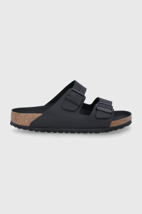 Шльопанці Birkenstock Arizona чоловіче колір чорний Regular Width 1019098-Black