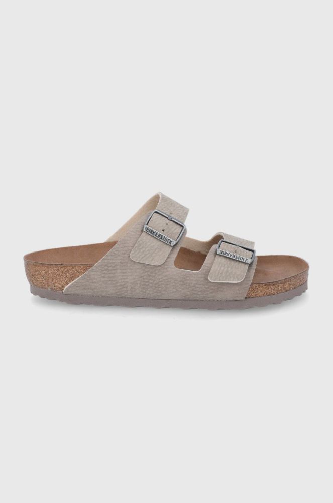 Шльопанці Birkenstock Arizona чоловічі колір сірий Regular Width