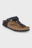 Шкіряні в'єтнамки Birkenstock Gizeh колір чорний Regular Width 845251-Oil.Blk