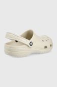 Шльопанці Crocs колір бежевий 10001.160-STUCCO