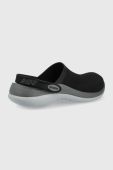 Шльопанці Crocs Literide 360 Clog колір чорний 206708 206708.0DD-BLK.SLT.GR