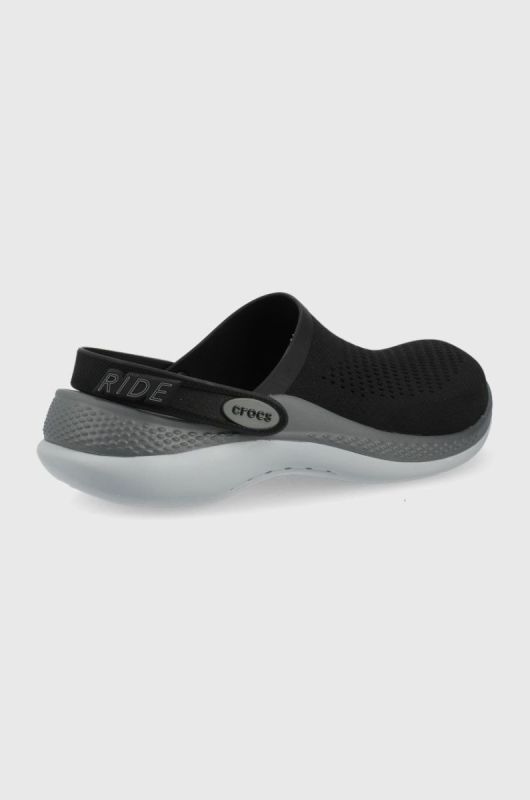 Шльопанці Crocs Literide 360 Clog колір чорний 206708 206708.0DD-BLK.SLT.GR фото 2