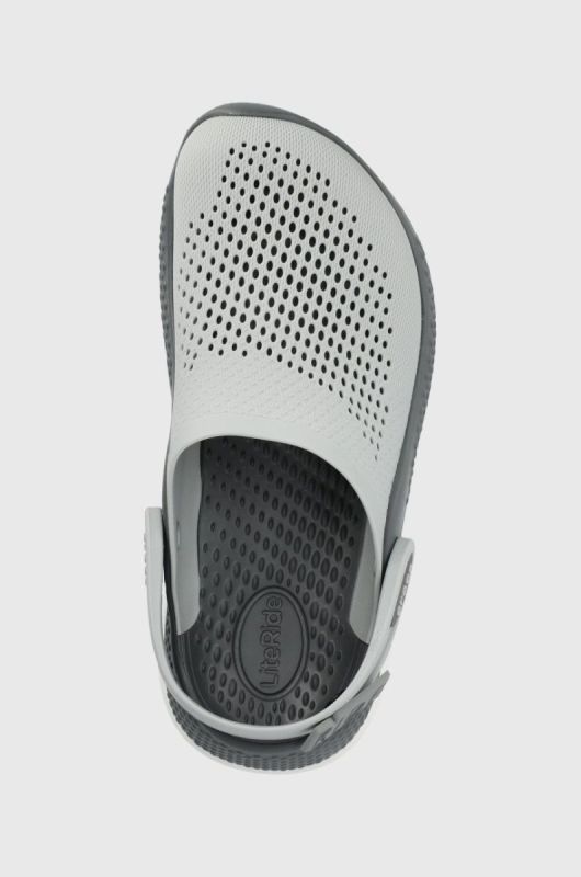 Шльопанці Crocs Literide 360 Clog колір сірий 206708 206708.0DT-LGHT.GREY фото 2