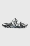 Шльопанці Crocs CLASSIC 207701 колір чорний 207701.103-WHT.BLK Шльопанці Crocs CLASSIC 207701 колір чорний 207701.103-WHT.BLK