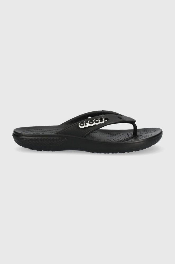 В'єтнамки Crocs колір чорний 207713.001-BLACK