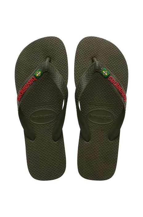 В'єтнамки Havaianas Brasil колір зелений