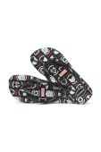 В'єтнамки Havaianas Top Marvel Logomania колір чорний