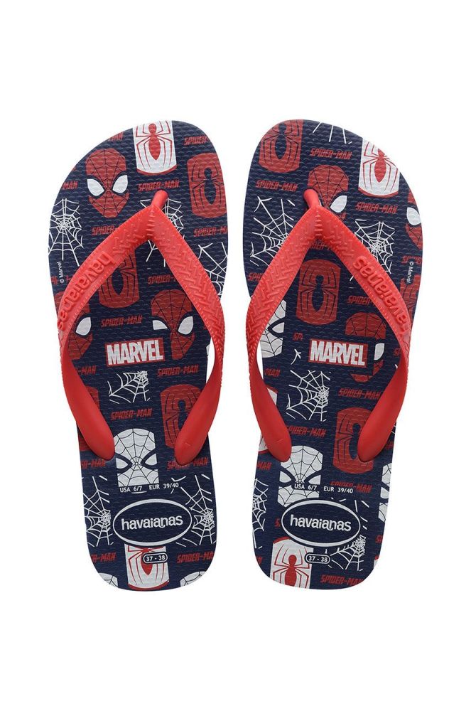 В'єтнамки Havaianas Top Marvel Logomania колір червоний