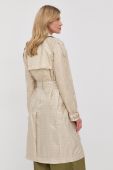 Тренч MICHAEL Michael Kors жіночий колір бежевий перехідний