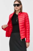 Двостороння пухова куртка Patrizia Pepe жіноча колір червоний перехідна (3412195)