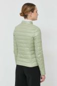 Двостороння пухова куртка Patrizia Pepe жіноча колір зелений перехідна (2862064)