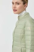 Двостороння пухова куртка Patrizia Pepe жіноча колір зелений перехідна (2862064)