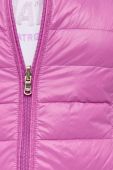 Двостороння пухова куртка Patrizia Pepe жіноча колір фіолетовий перехідна (2862072)