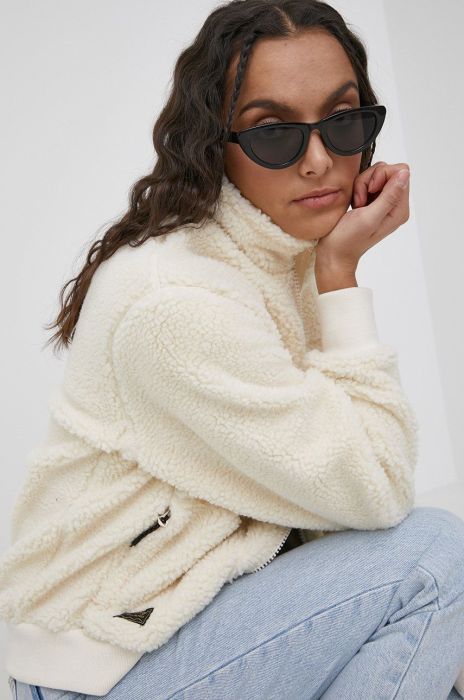 Куртка Superdry жіноча колір бежевий перехідна (2124954)