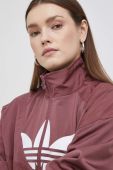 Куртка adidas Originals Adicolor HC7053 жіноча колір фіолетовий перехідна HC7053-QUICRI