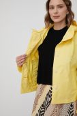 Куртка Pennyblack жіноча колір жовтий перехідна