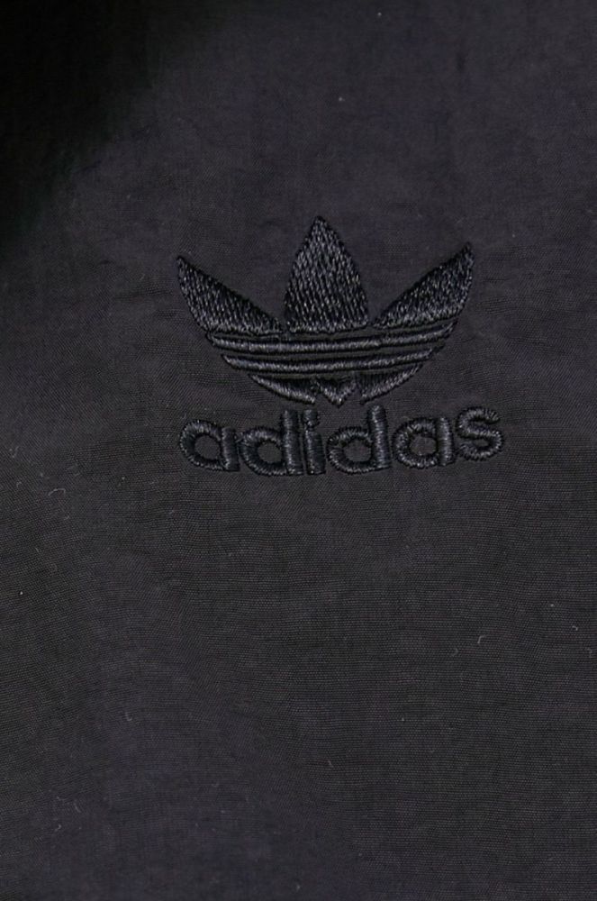 Куртка adidas Originals Adicolor HC2022 жіноча колір чорний перехідна HC2022-BLACK фото 6