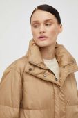 Пухова куртка Bruuns Bazaar жіноча колір бежевий зимова (3517746)