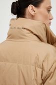Пухова куртка Bruuns Bazaar жіноча колір бежевий зимова (3517746)