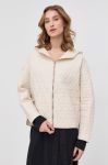 Куртка Pinko жіноча колір бежевий перехідна oversize
