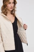 Куртка Pinko жіноча колір бежевий перехідна oversize