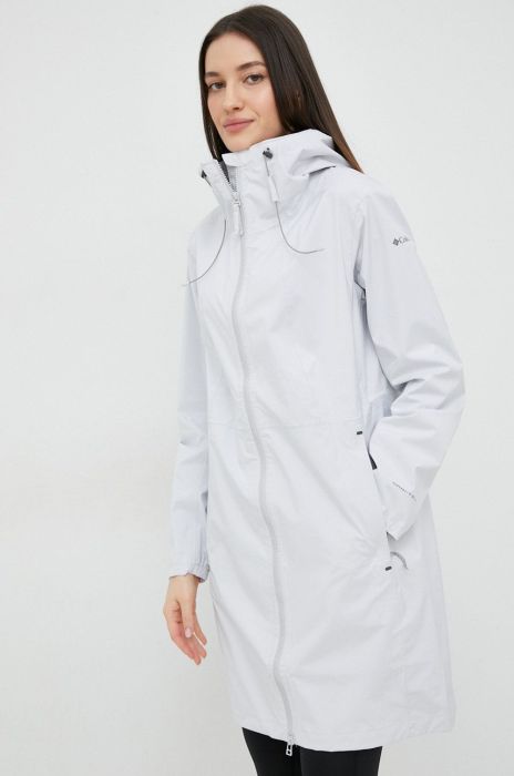 Куртка outdoor Columbia Weekend Adventure колір сірий перехідна