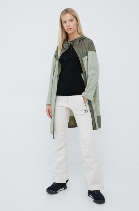 Куртка outdoor Columbia Flash Challenger колір зелений Куртка outdoor Columbia Flash Challenger колір зелений