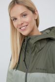 Куртка outdoor Columbia Flash Challenger колір зелений Куртка outdoor Columbia Flash Challenger колір зелений