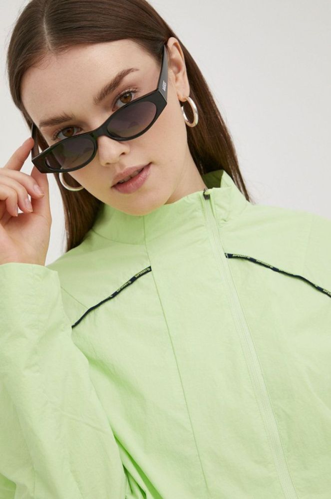 Куртка Superdry жіноча колір зелений перехідна (2242873) фото 4