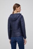Пухова куртка Hetrego жіноча колір синій перехідна