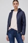 Пухова куртка Hetrego жіноча колір синій перехідна