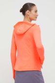 Кофта CMP жіноча колір помаранчевий з капюшоном меланж