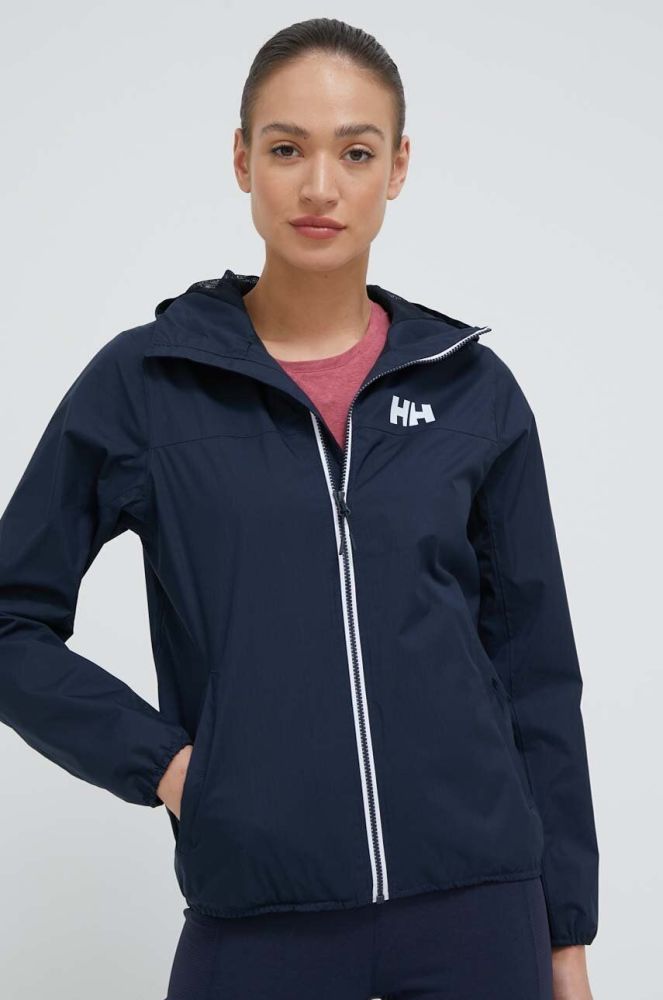 Протидощова куртка Helly Hansen Belfast II жіноча колір синій 53433-990