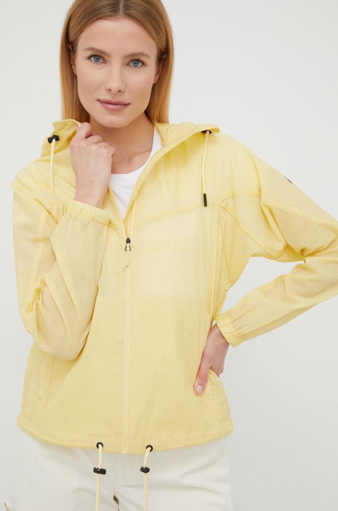Куртка Peak Performance жіноча колір жовтий перехідна (2365940)