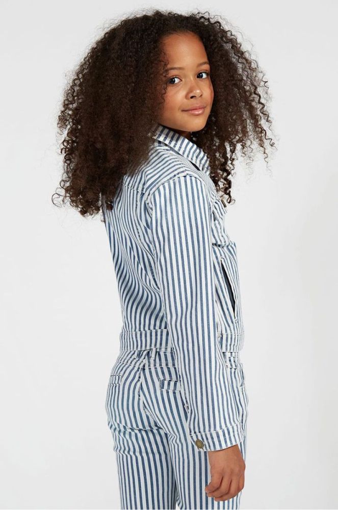 Guess - Дитяча джинсова куртка колір блакитний фото 5