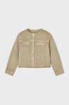 Дитяча джинсова куртка Mayoral колір бежевий (2035808)