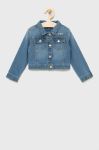Дитяча джинсова куртка Guess колір блакитний (2058844)