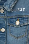 Дитяча джинсова куртка Guess колір блакитний (2058844)