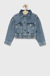 Дитяча джинсова куртка United Colors of Benetton колір блакитний (2333233)