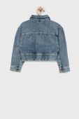 Дитяча джинсова куртка United Colors of Benetton колір блакитний (2333233)