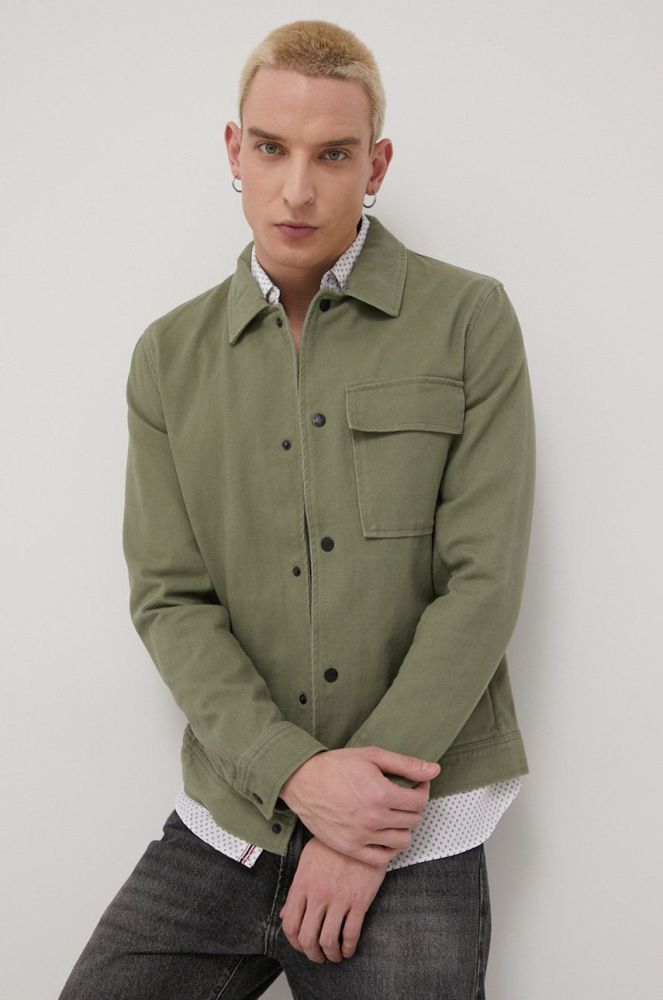 Куртка Only & Sons чоловіча колір зелений перехідна (2184361)