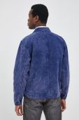 Джинсова куртка Desigual чоловіча перехідна oversize колір блакитний