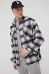 Сорочка Jack & Jones чоловіча колір сірий relaxed Сорочка Jack & Jones чоловіча колір сірий relaxed
