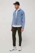 Джинсова куртка Jack & Jones чоловіча перехідна колір блакитний