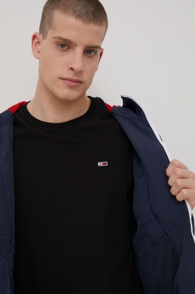 Куртка Tommy Jeans чоловіча колір синій перехідна (2136033) фото 6