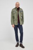 Куртка Polo Ralph Lauren чоловіча колір зелений перехідна (2002163)